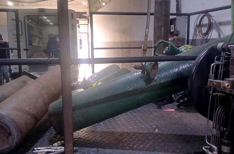 Dos fallecidos al estallar cilindros de oxígeno en Guanare