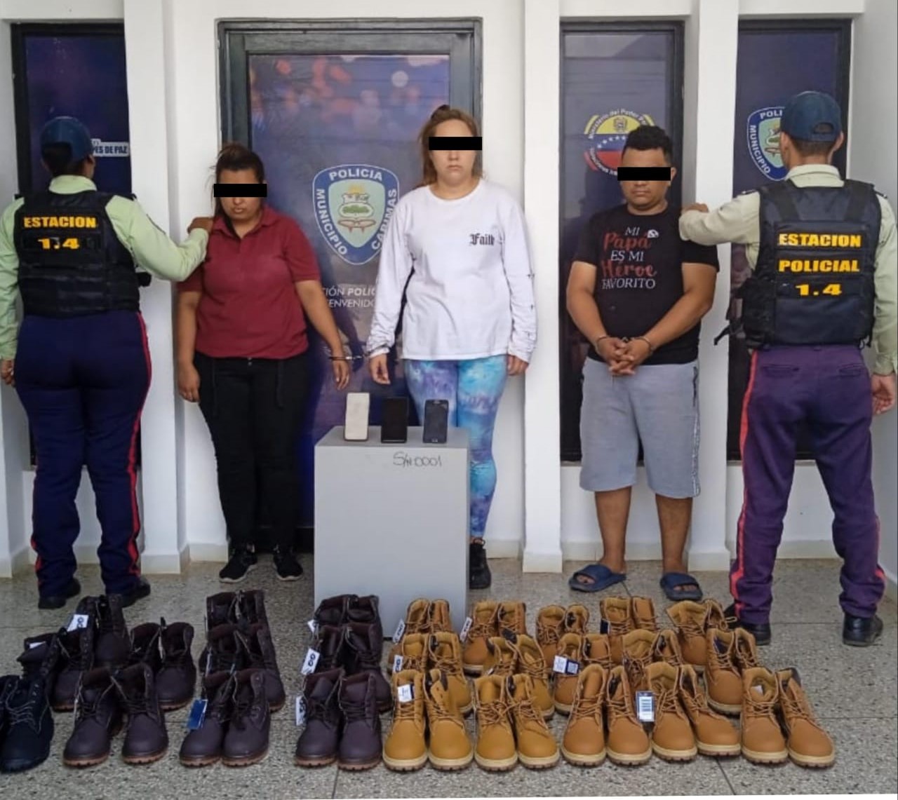 Dos mujeres y un hombre detenidos en Cabimas 