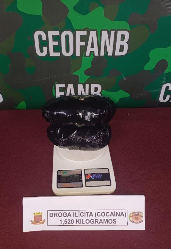 Dos panelas de cocaína Táchira
