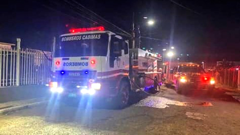 Se incendió vivienda en Cabimas