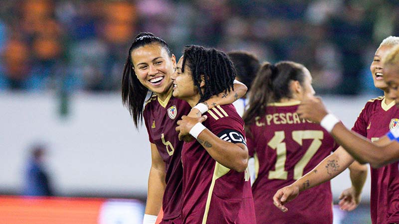 La Vinotinto femenina goleó a Panamá 