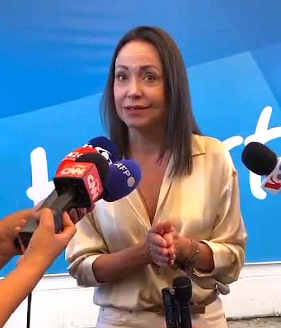 María Corina Machado La confianza no se puede regalar