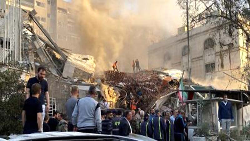 Mueren dos militares iraníes Damasco