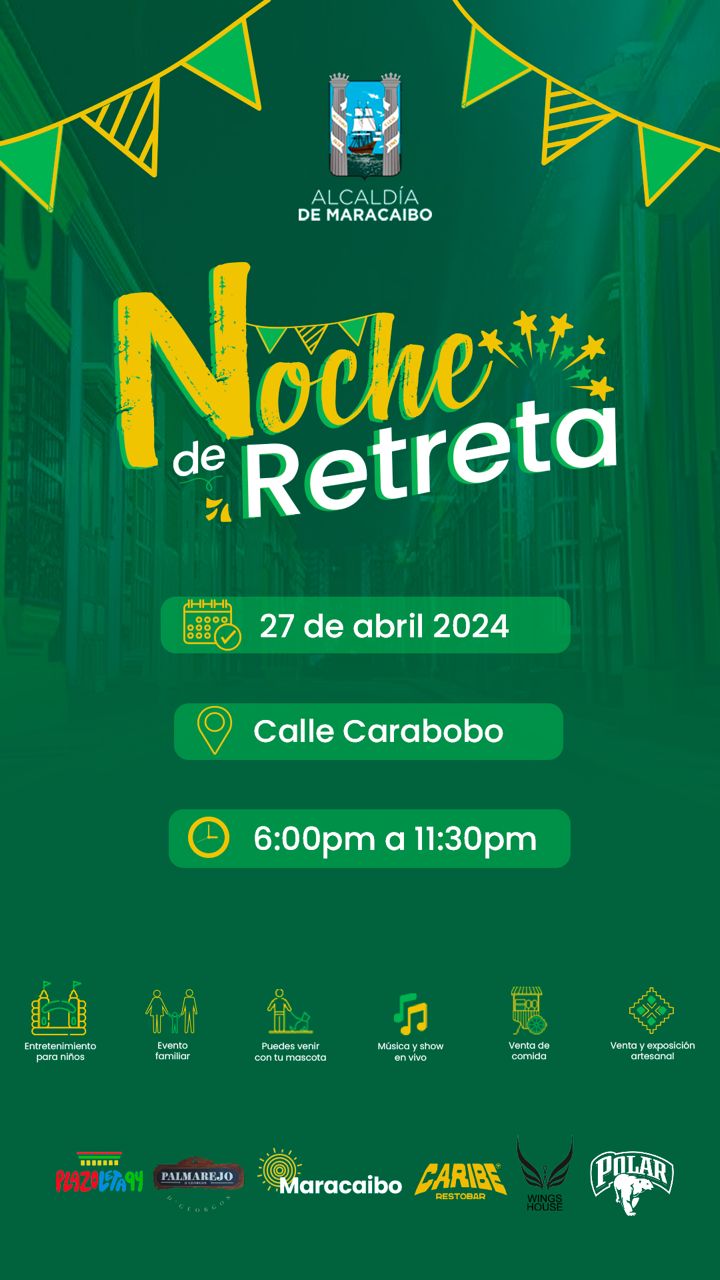 Noche de Retreta en Calle Carabobo