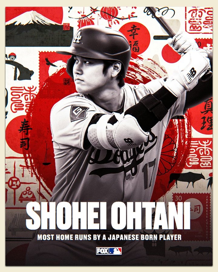 Shohei Ohtani grandesliga japonés con más jonrones