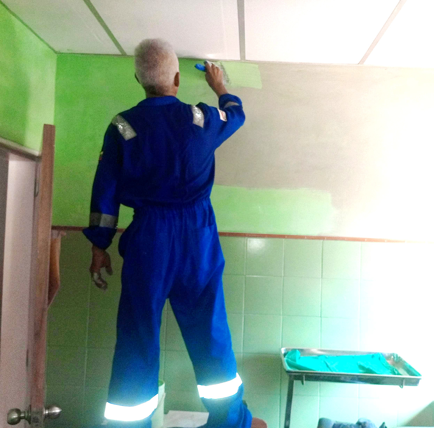 Trabajos de recuperación del CDI Alto Viento 