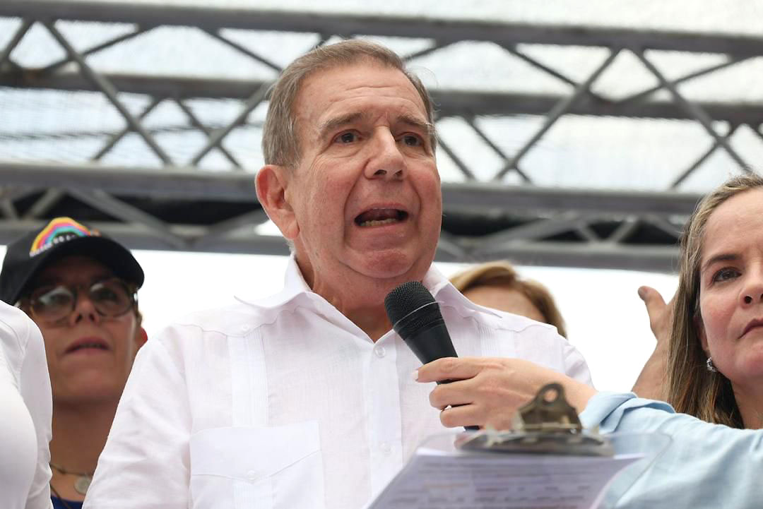 Edmundo González en Aragua