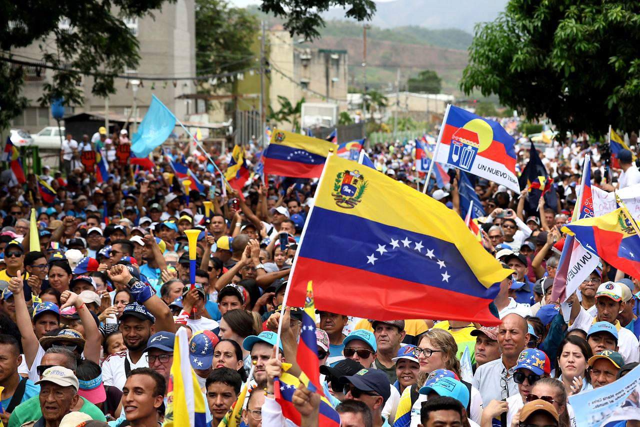 Edmundo González en Aragua