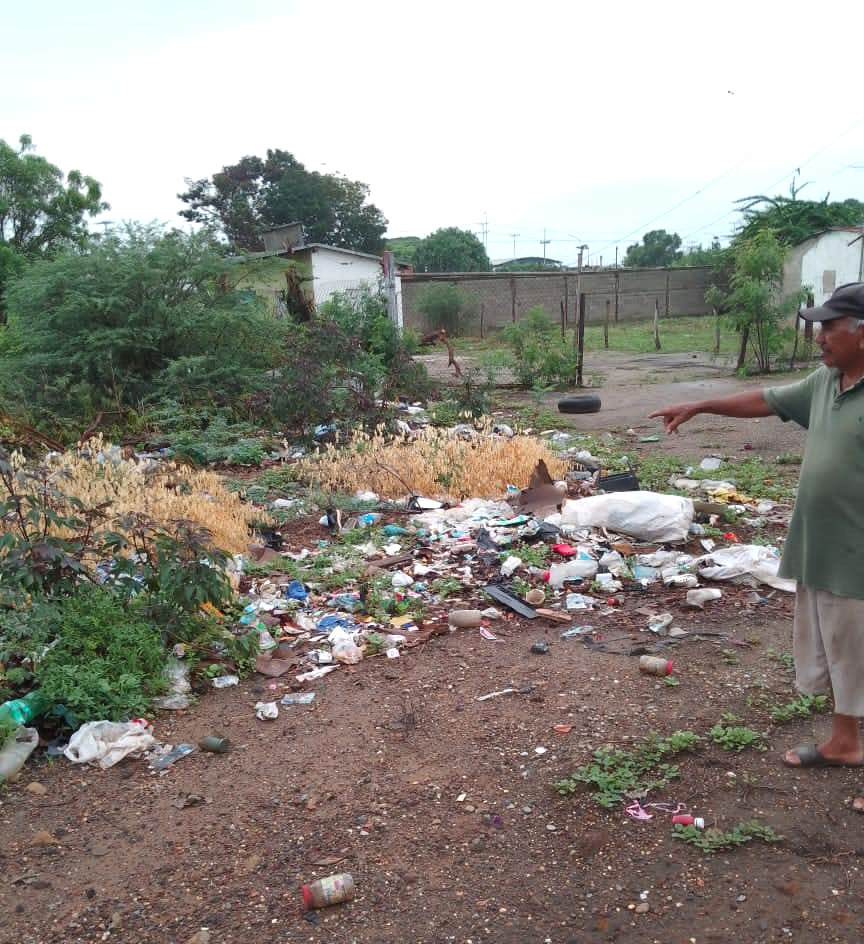 Barrio Unión sin recolección  de basura 