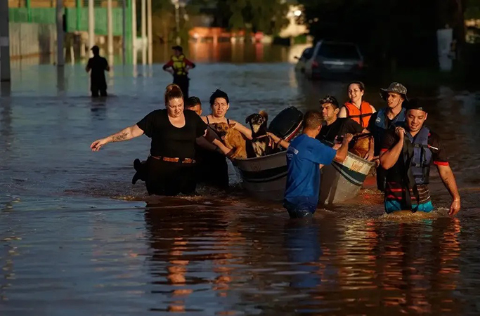 Brasil Pasa De Los 100 Muertos Por Las Inundaciones Al Sur Del País