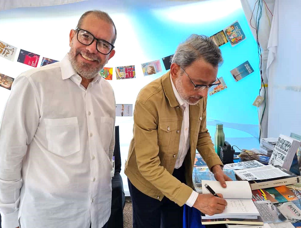 Edinson Martínez en Festival de Lectura de Chacao