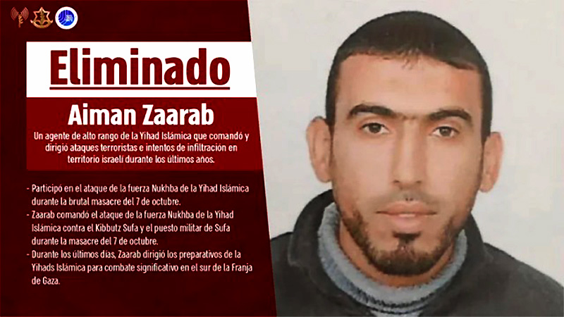 Ejército de Israel mató a un comandante