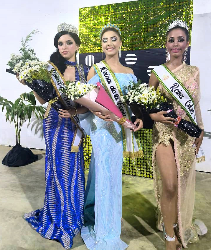 Electas reinas en honor a la Virgen de Fátima en Santa Rita