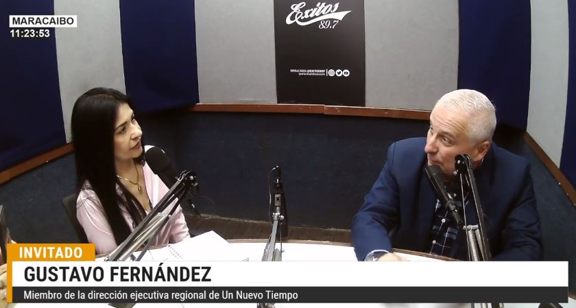 Gustavo Fernández Un Nuevo Tiempo Zulia