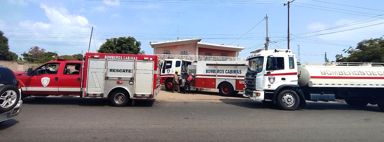 Incendio en cocina de un local de la carretera H