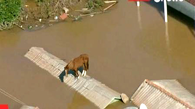 Inundaciones en Brasil