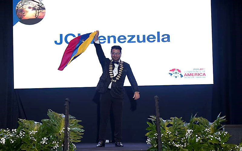 JCI Venezuela obtuvo premio en Paraguay