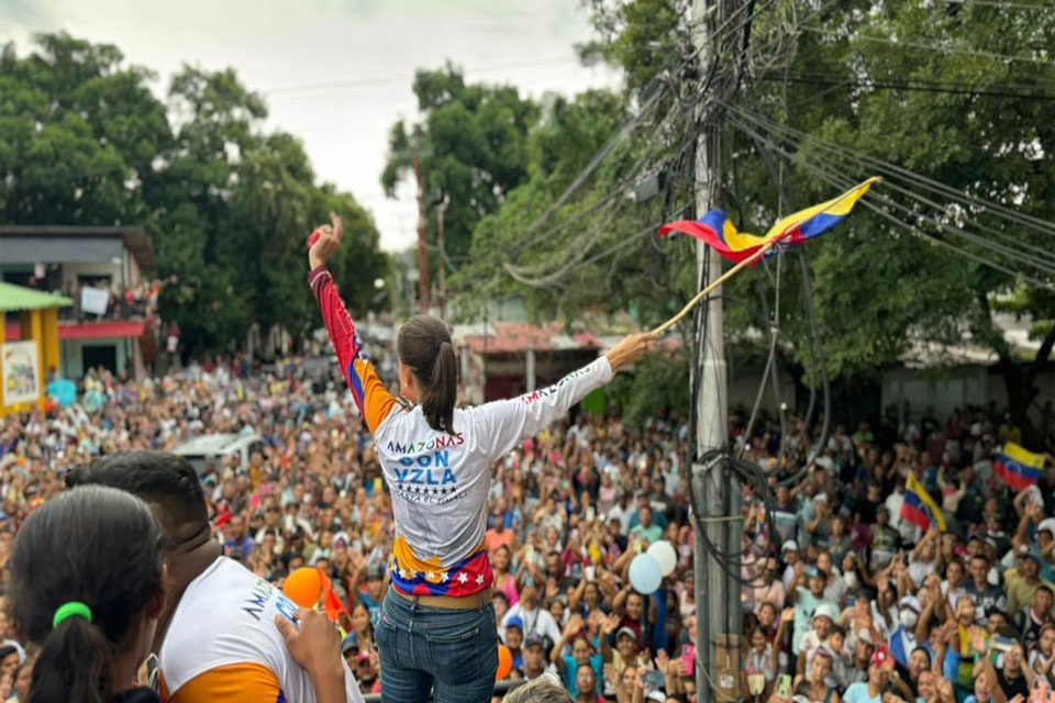Machado desde Amazonas «Recen por mí para tomar las mejores decisiones»