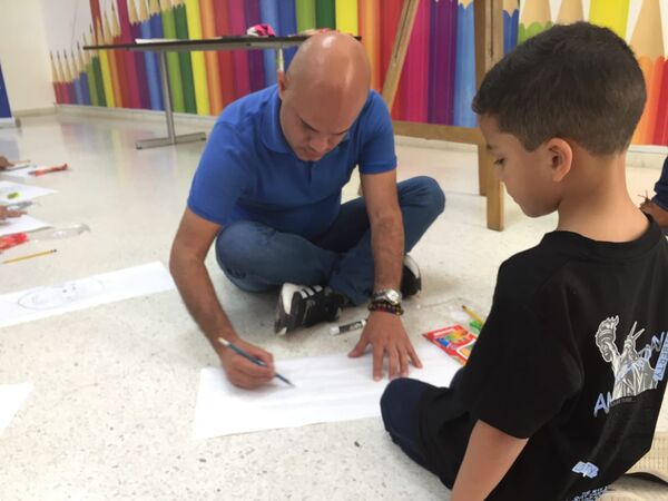 Más de 70 niños de Maracaibo disfrutaron del Taller de Caricatura impartido por Fernando Pinilla Más de 70 niños de Maracaibo disfrutaron del Taller de Caricatura impartido por Fernando Pinilla