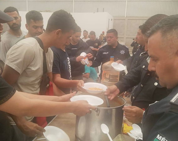 Rescatan a más de 200 migrantes en el centro de México