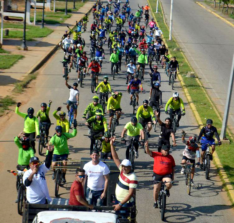 Santa Rita realizó Ciclopaseo 