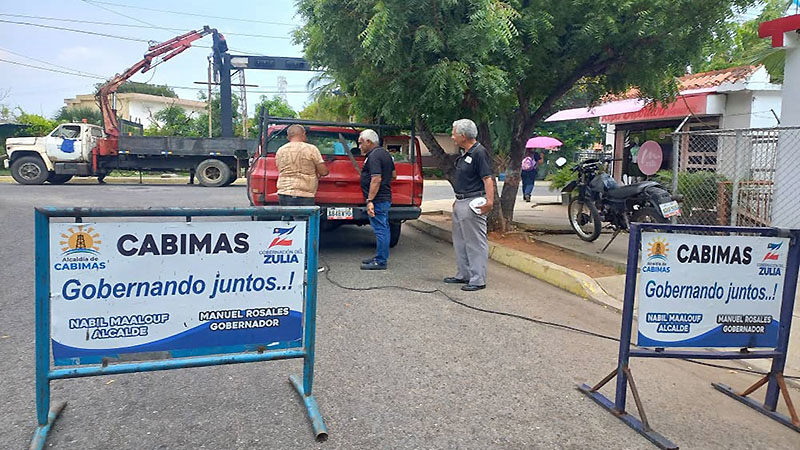 Semáforo en la calle Cumaná con Carabobo