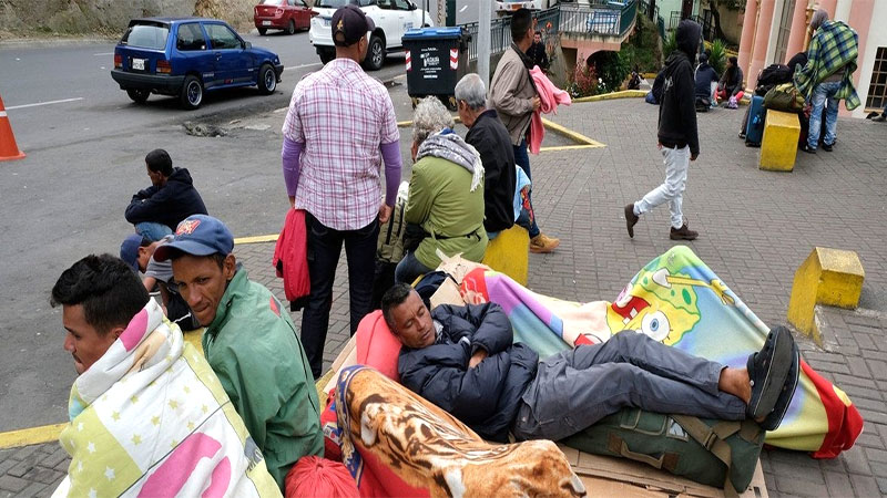 370 mil 401 migrantes venezolanos transitaron por México en cinco meses
