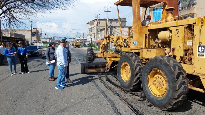 Comenzaron trabajos de rehabilitación de la carretera “N” en Lagunillas (2)