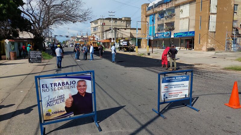 Comenzaron trabajos de rehabilitación de la carretera “N” en Lagunillas (3)
