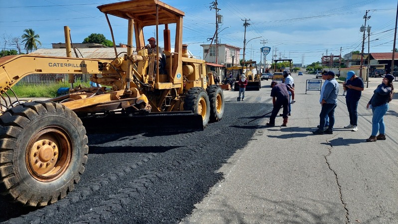 Comenzaron trabajos de rehabilitación de la carretera “N” en Lagunillas (6)