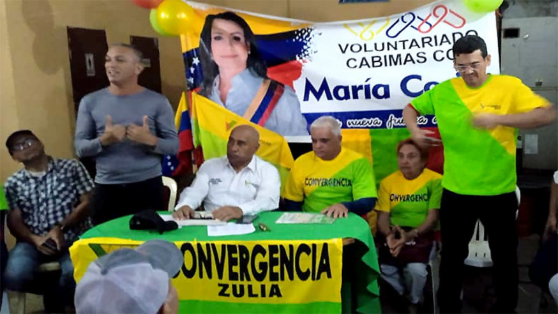 Convergencia Zulia juramentó equipos de la COL