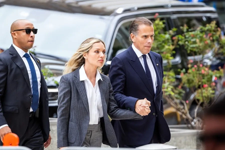 Declaran culpable a Hunter Biden de tres cargos federales