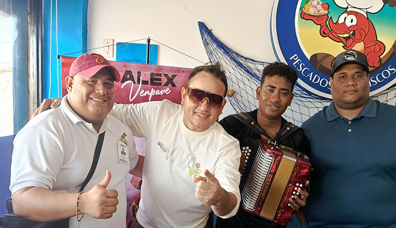 Cantante Alex Venpave: