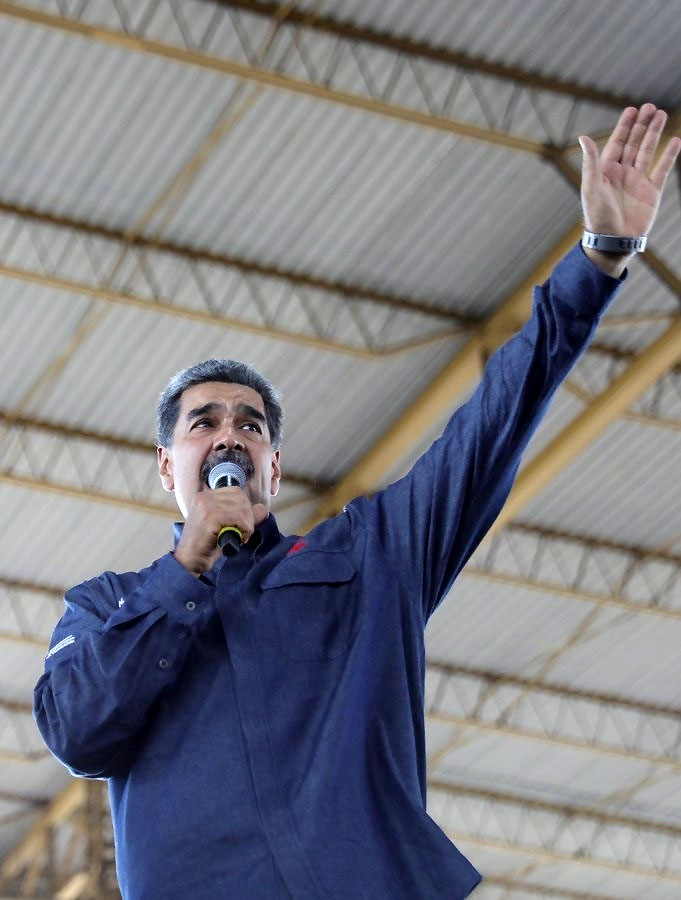 Pueblo de Bolívar recibió a Nicolás Maduro