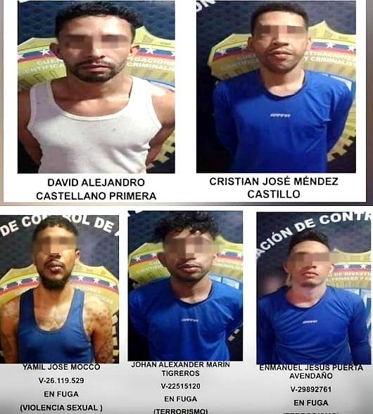 Se fugaron cinco reos de los calabozos del Cicpc en Chacao