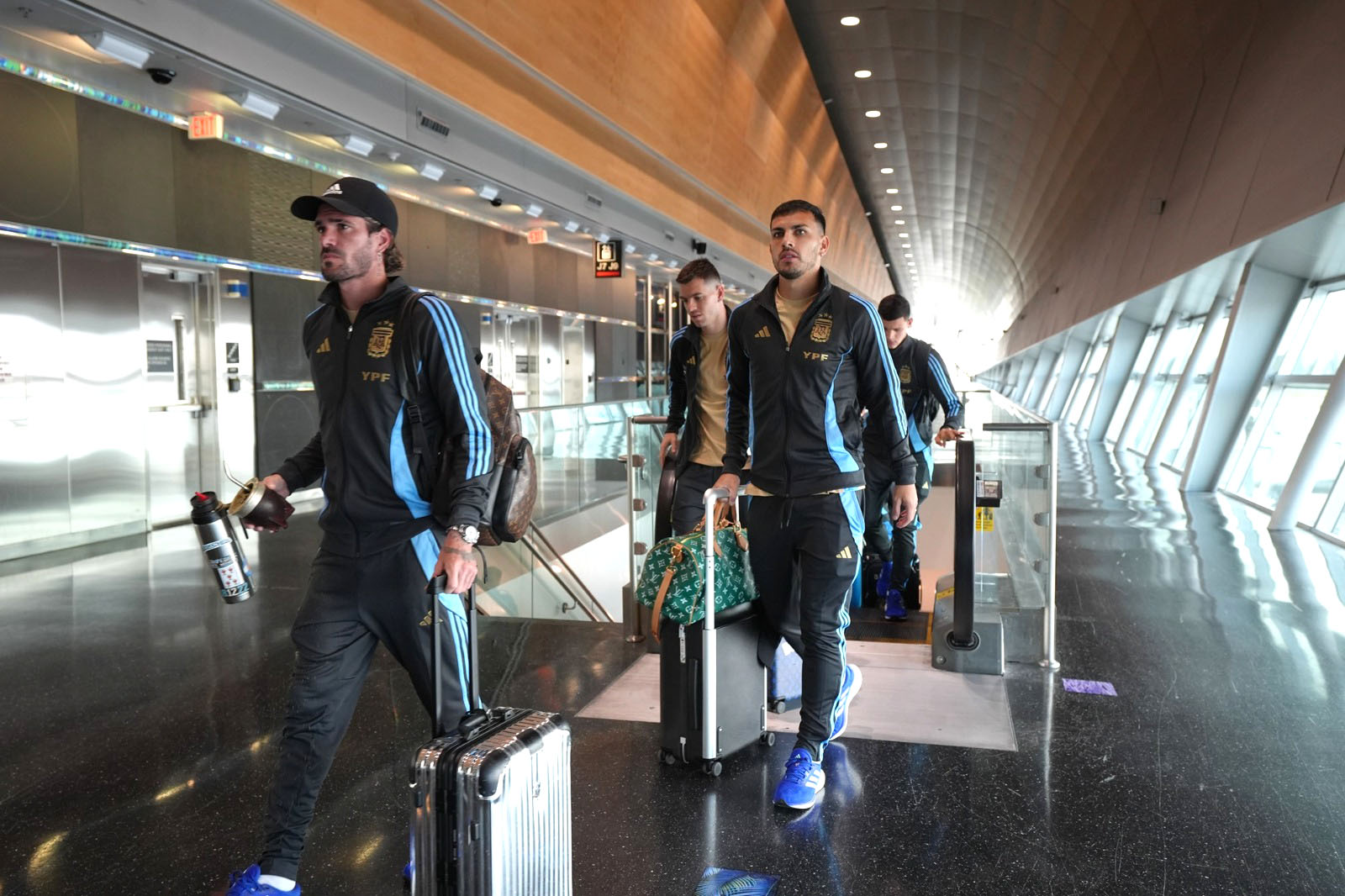 Selección Argentina llegó a Miami para la Copa América