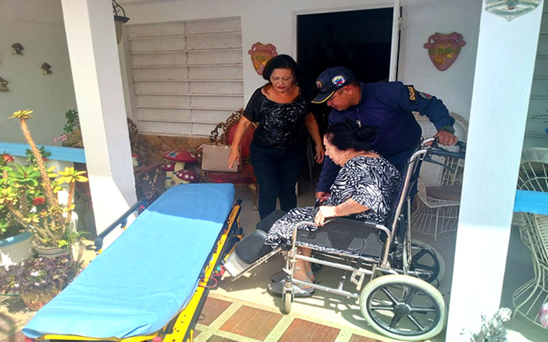 traslados en ambulancia Cuerpo de Bomberos Miranda