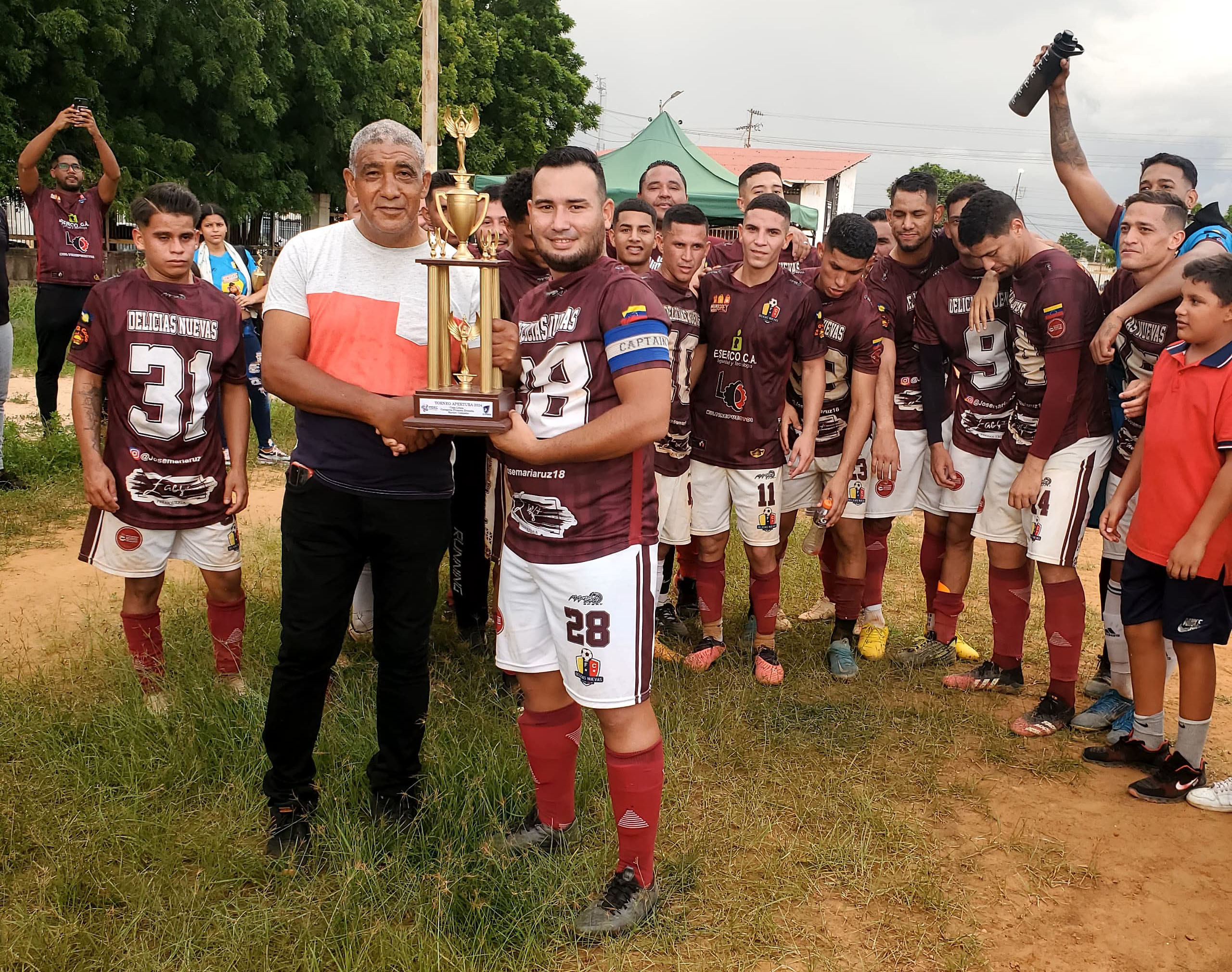 Delicias Nuevas campeón en fútbol Cabimas