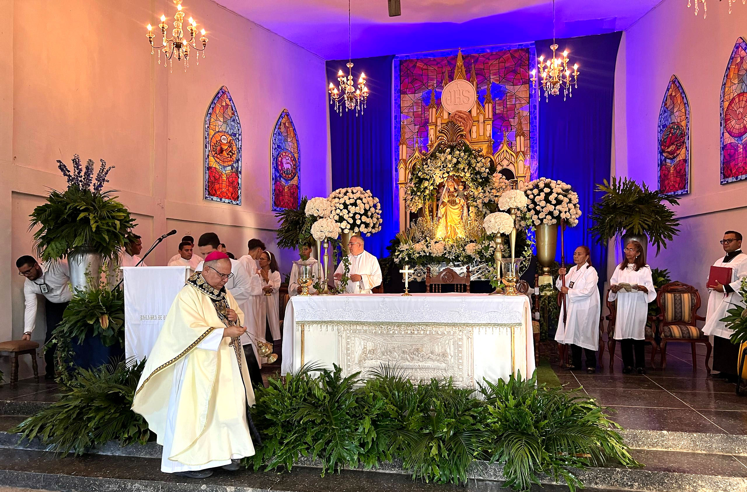 Día de la Virgen del Carmen en Santa Rita