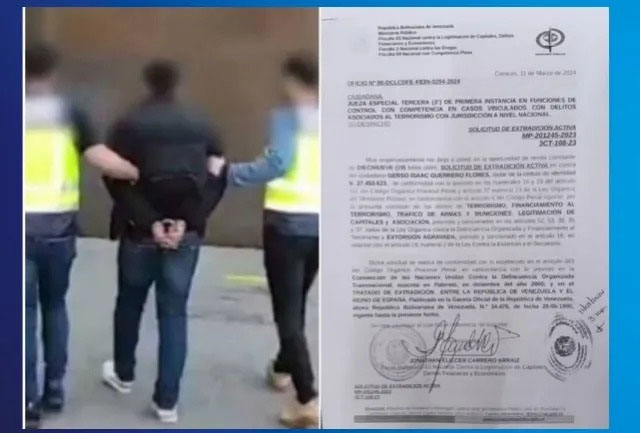 Extraditado hermano del Niño Guerrero
