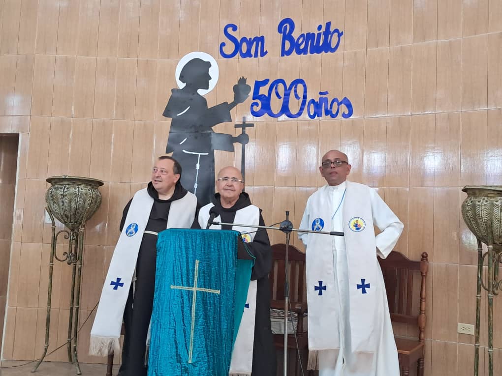 Frailes Italianos fueron recibidos en Cabimas San Benito
