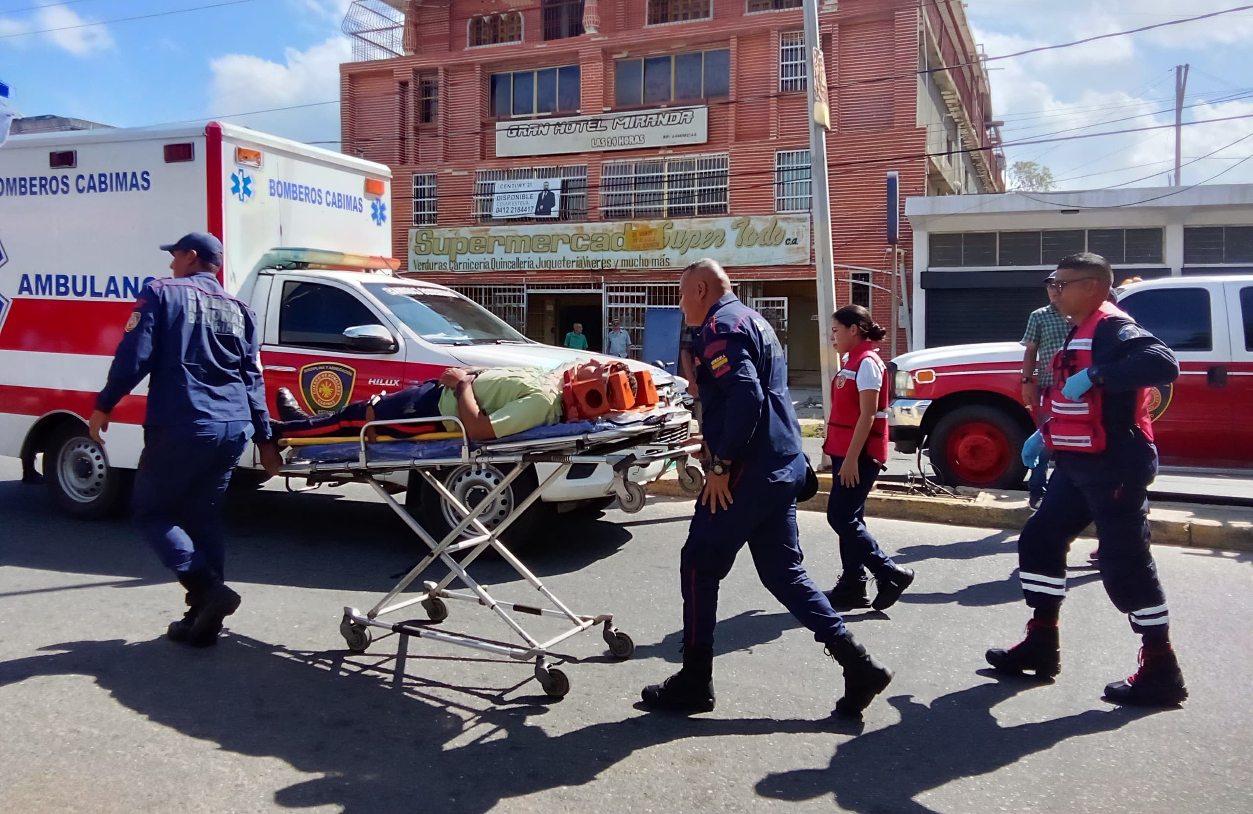 Funcionario de Policabimas resultó herido