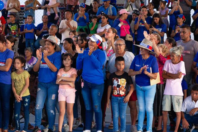 Gobernador Rosales inauguró simultáneamente espacios deportivos y culturales en Maracaibo, Mara y Baralt (7)