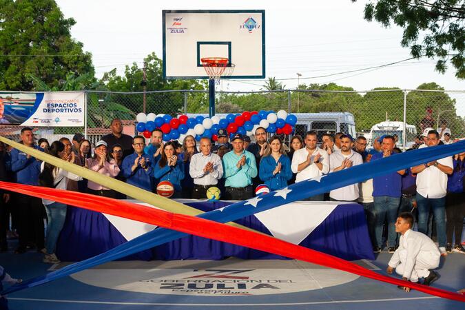 Gobernador Rosales inauguró simultáneamente espacios deportivos y culturales en Maracaibo, Mara y Baralt (8)