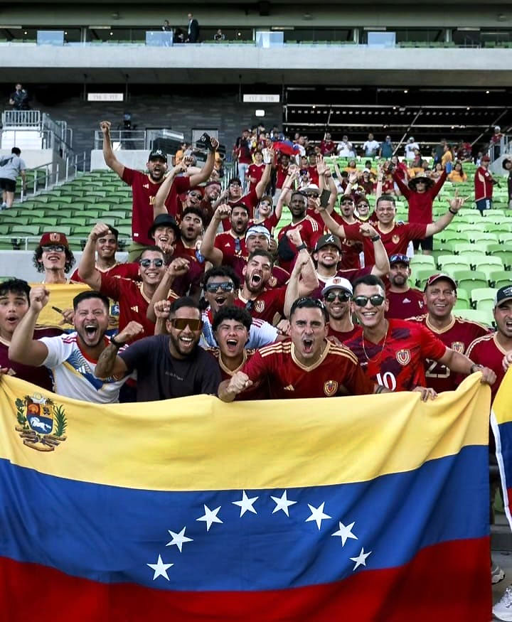 Hinchas venezolanos