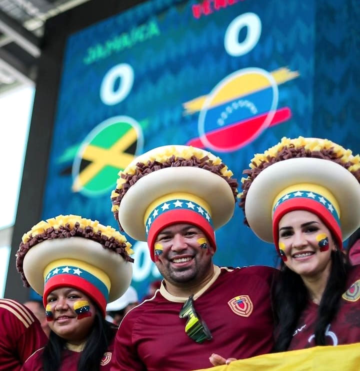 Hinchas venezolanos