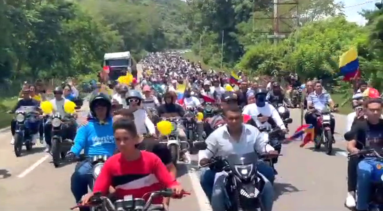 María Corina Machado ya en el Zulia