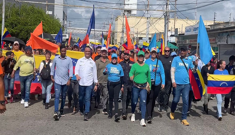 La coordinadora de Vente Venezuela y directora de la campaña de Edmundo González en Lagunillas, Marlat Martínez aseguró que la localidad petrolera más importante de la COL está blindada para las elecciones presidenciales del 28 de julio de 2024.
