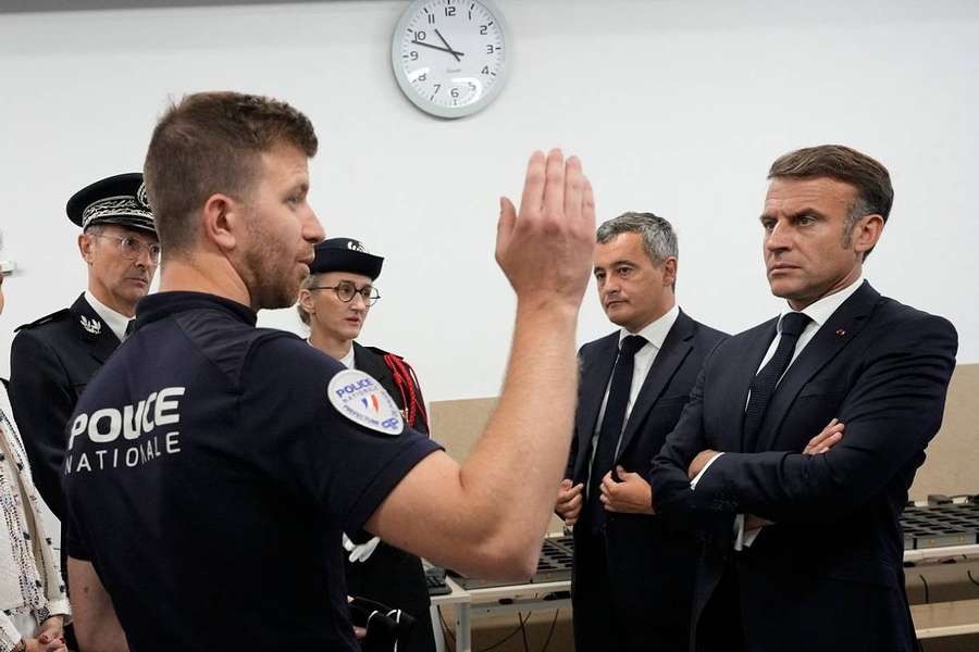 Macron dice que Francia está “lista” para los Juegos de París-2024