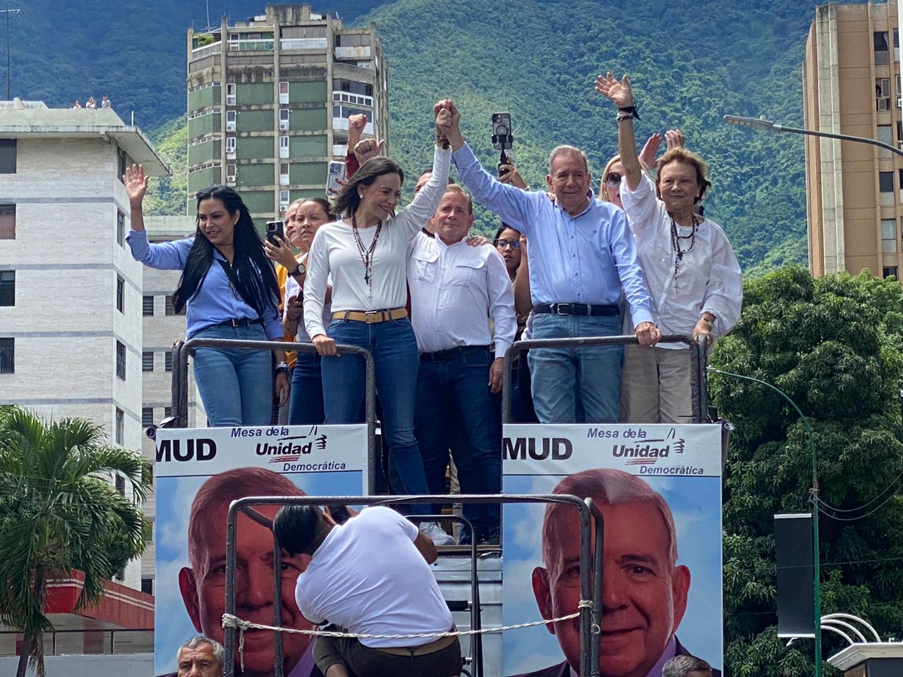 María Corina Machado Logramos que Edmundo sacara 70% de los votos 